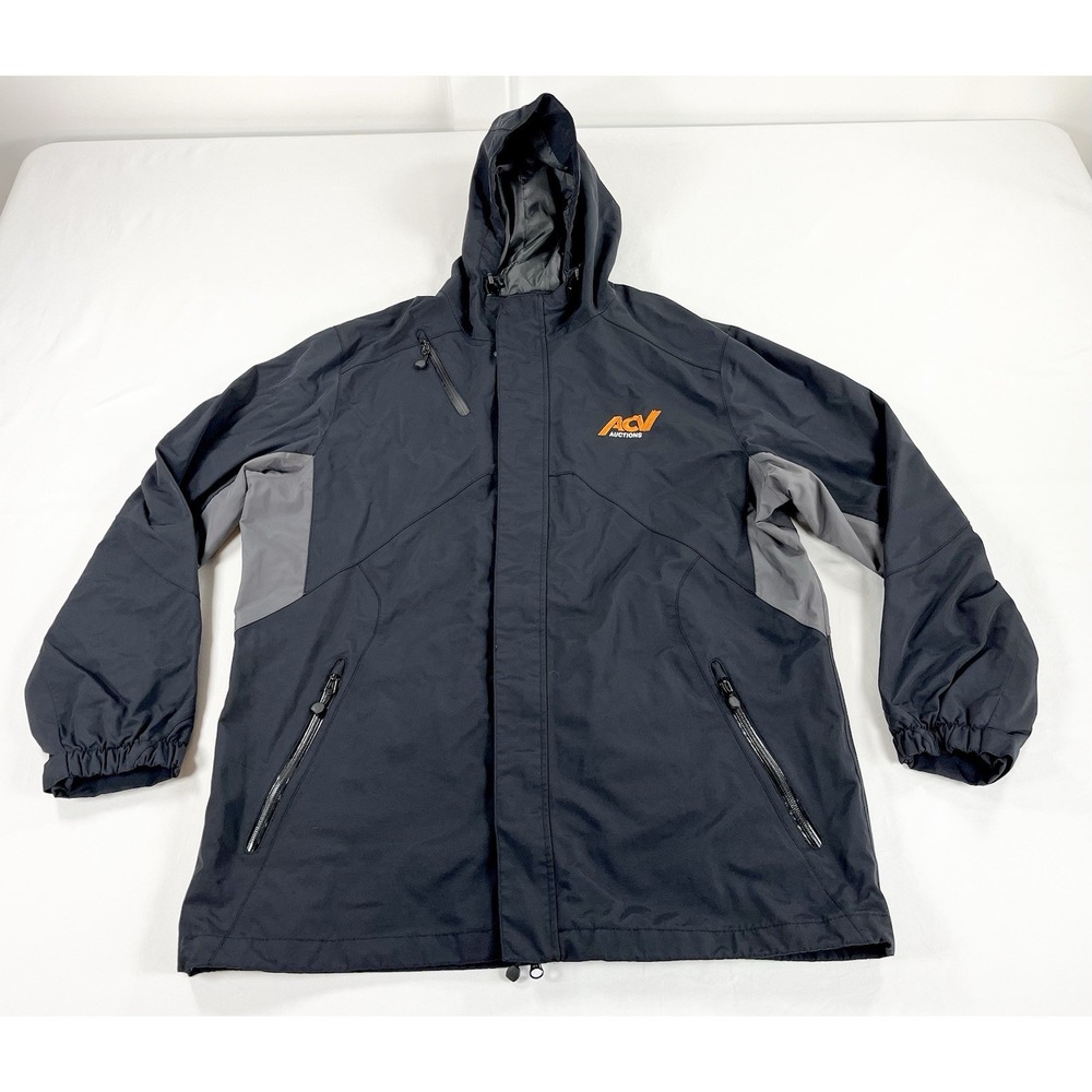 Port Authority Ranger Waterproof Jacket Hood Outdoor ACV Auctions Black Men's XL